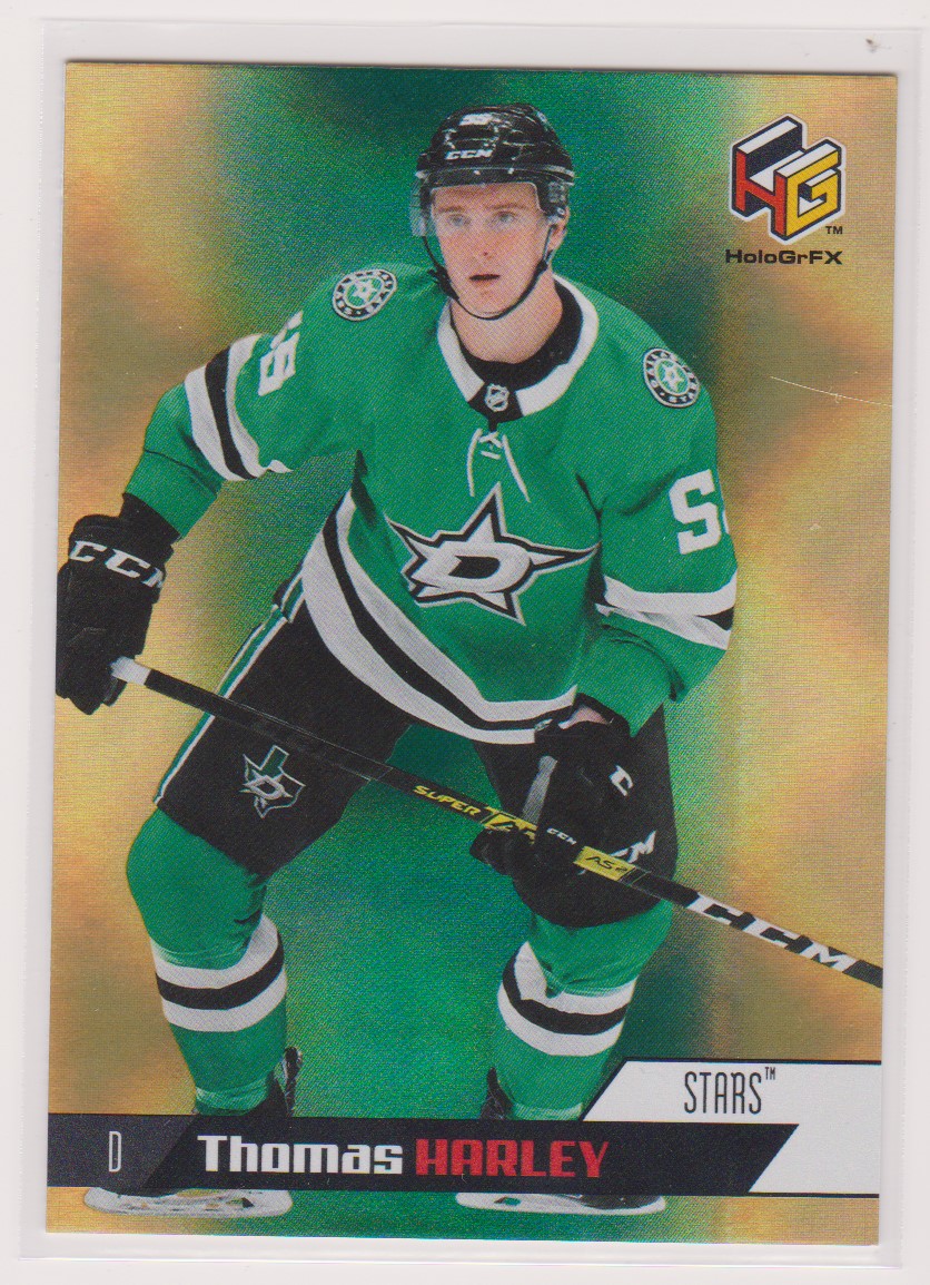 2020-21 Upper Deck HoloGrFx Rookies Gold #HG6 Thomas Harley (image for) 2020-21 Upper Deck HoloGrFx Rookies Gold #HG6 Thomas Harley